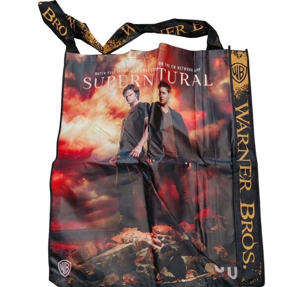 Lot of  2 Supernatural  SDCC Large Backpack Swag Bag Totes WB main image 7